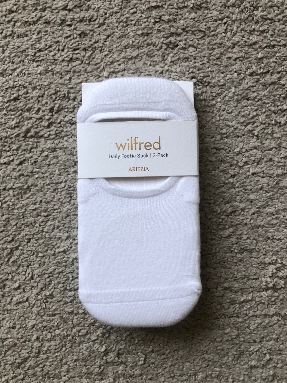 Aritzia Daily Footie Socks. 3 Pairs. NWT.